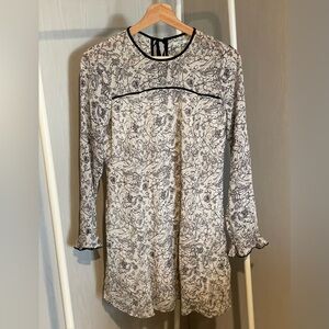 Kimchi Blue Floral Long Sleeve Dress